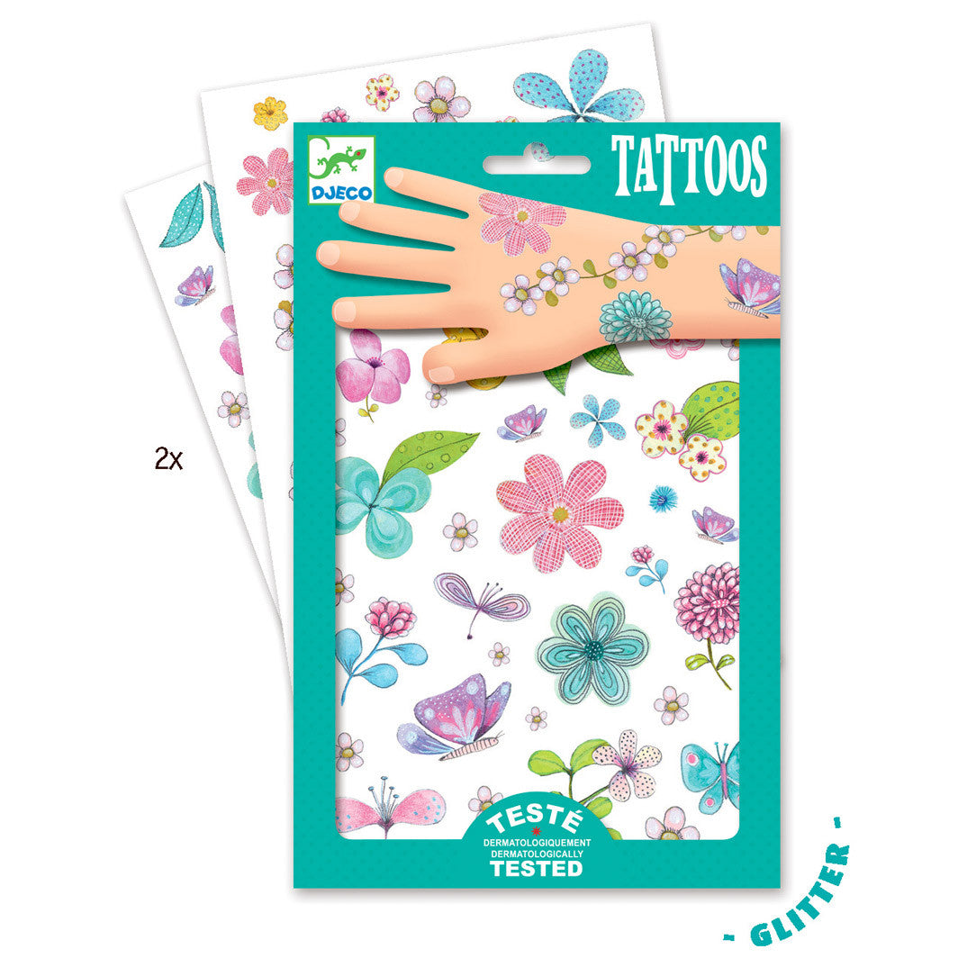 Djeco Tattoos, Flowers