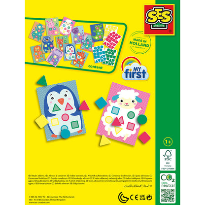 SES Creative My First Creative Set, Sticker Mosaic - Ages 1-4
