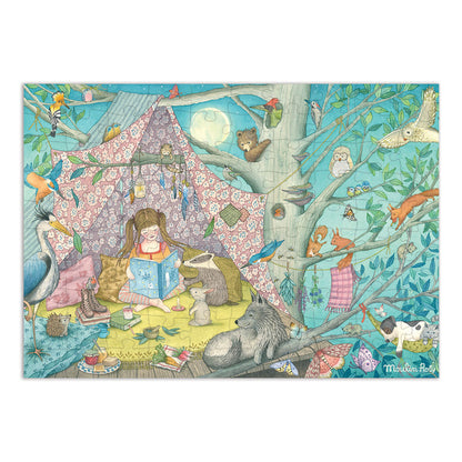 Moulin Roty, Puzzle 100 Pieces, The Secret Hideout - Les Rosalies