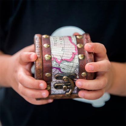 Robetoy Mini Treasure Chest with Contents, Pirate Treasure