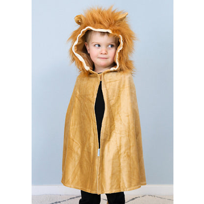 The Good Fairy Animal Costume, Lion Cape - Size 3-8 Years