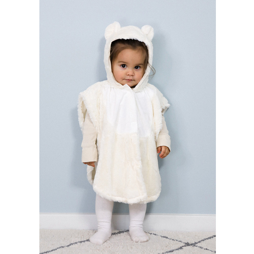 The Good Fairy Animal Costume, Polar Bear Cape - Size 1-4 Years