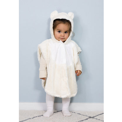 The Good Fairy Animal Costume, Polar Bear Cape - Size 1-4 Years