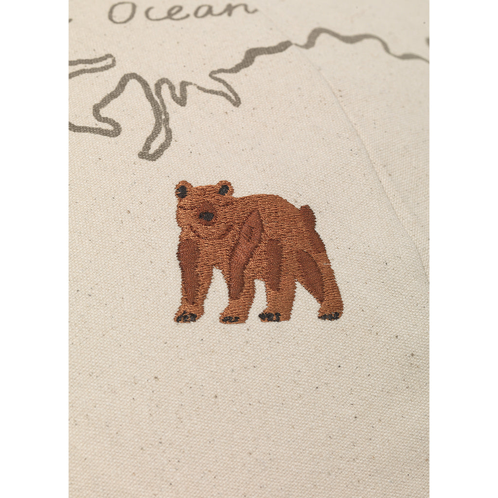 ferm Living pouf, World – Off-White