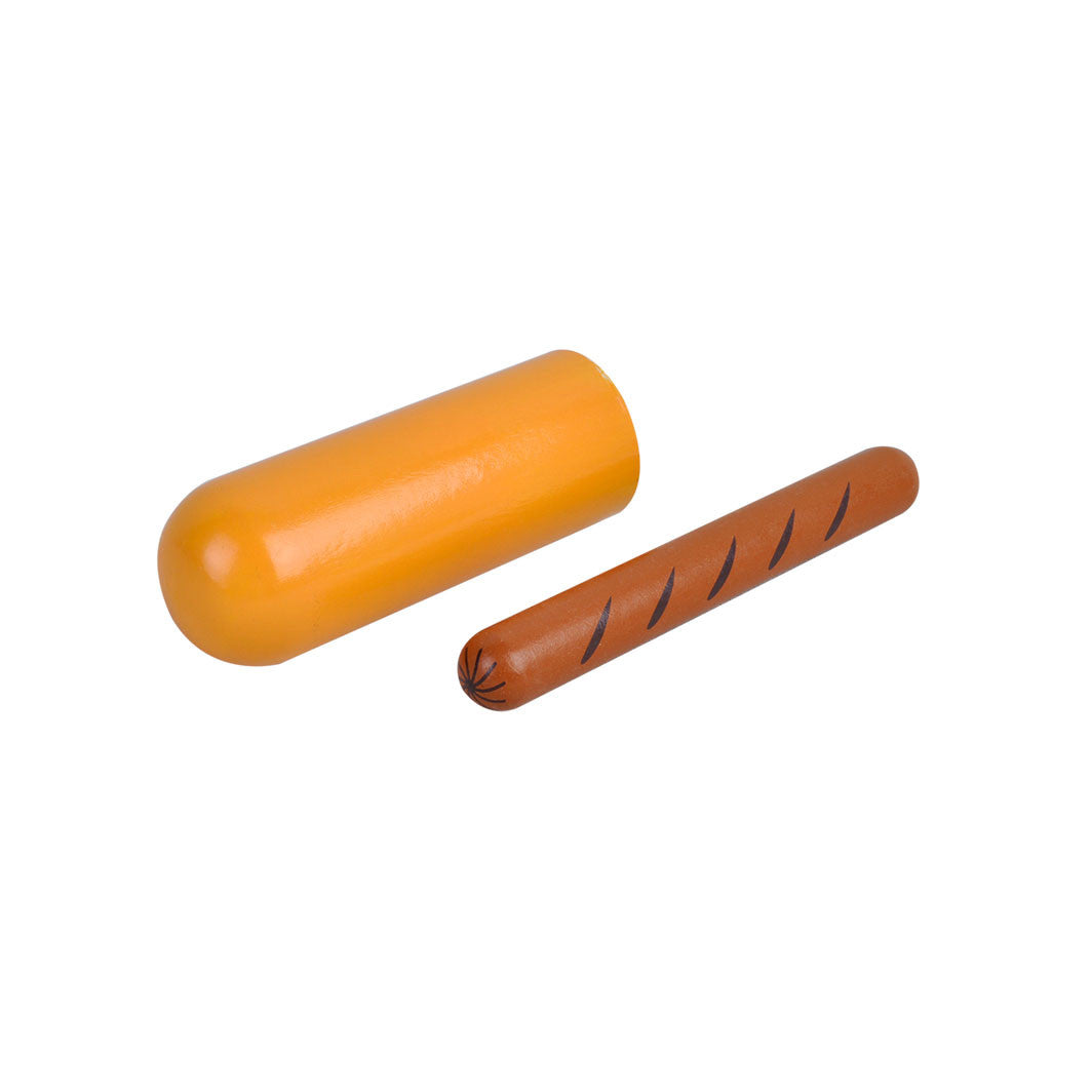 MaMaMeMo Wooden Play Food, French Hotdog