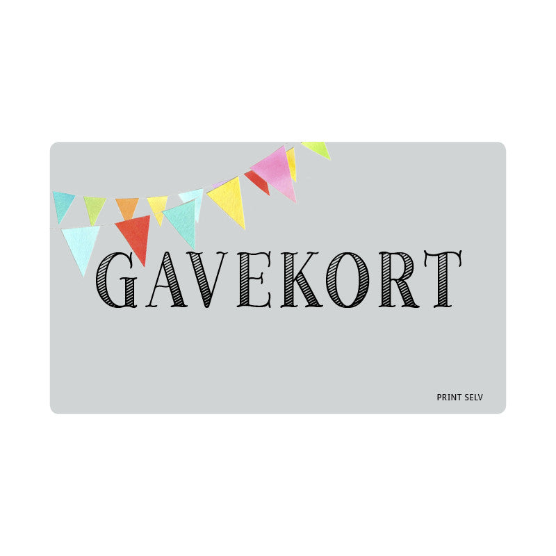 Gift Card – Print at Home