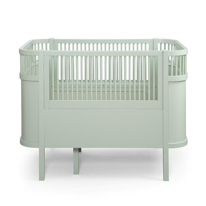 Sebra seng, baby og Jr. - Mist green