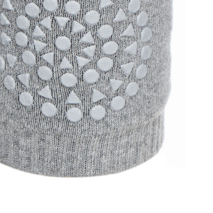 GoBabyGo Knee Protectors with Non-Slip Grips, Grey Melange