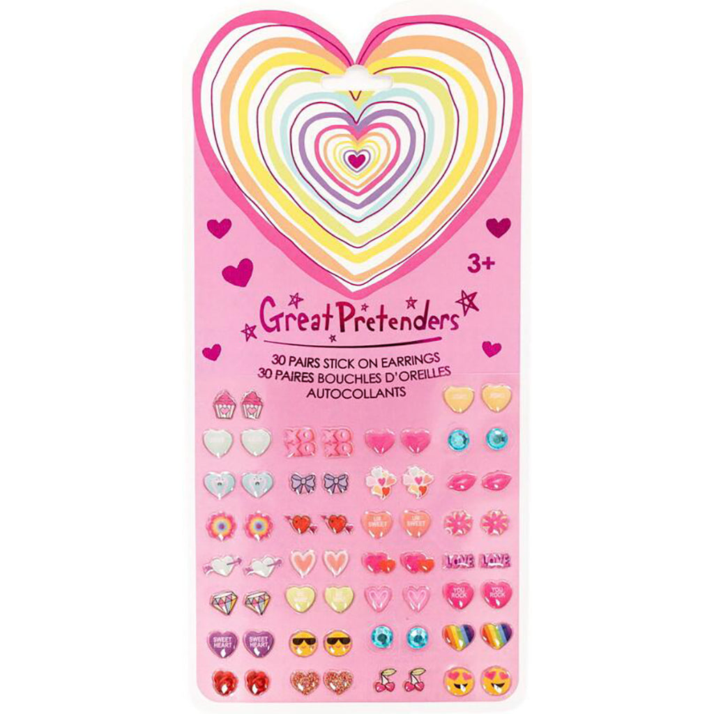 Great Pretenders, Heart-Shaped Earring Stickers