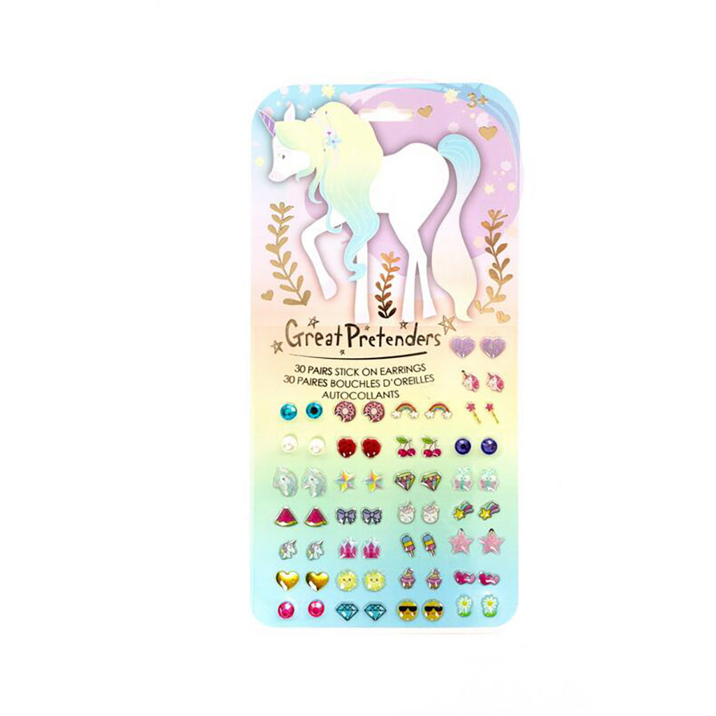 Great Pretenders, Earring Stickers – Cute Unicorns