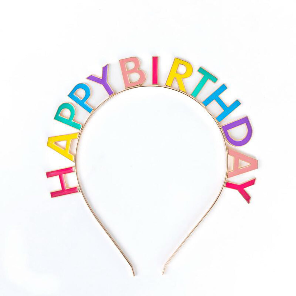 Great Pretenders Headband, Happy Birthday – Multicolour