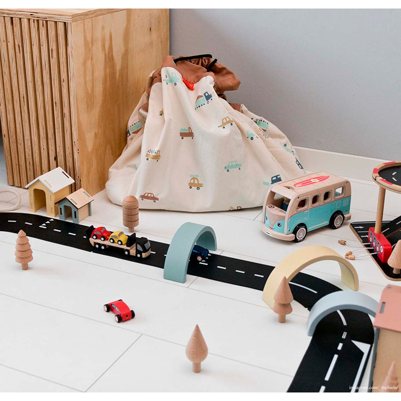 Play&amp;Go To-i-én tæppe, Big cars