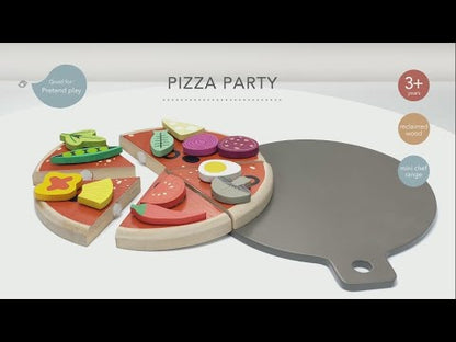 Tender Leaf, Wooden Play Food - Pizza Party