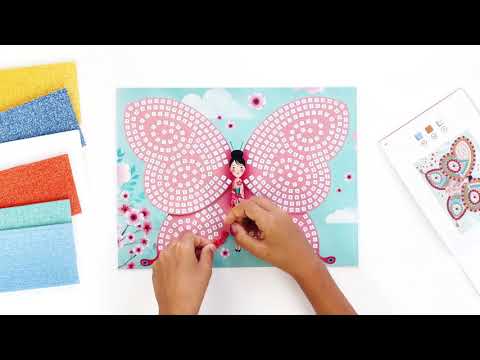 Djeco Creative Mosaic, Butterflies