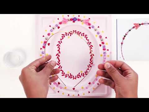 Djeco Creative Kit: Beautiful Headbands