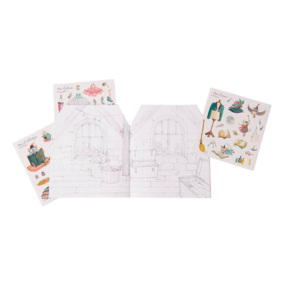 Moulin Roty Sticker Book – House