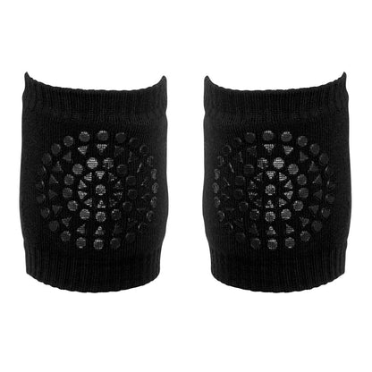 GoBabyGo knæbeskyttere m. gummidutter, sort