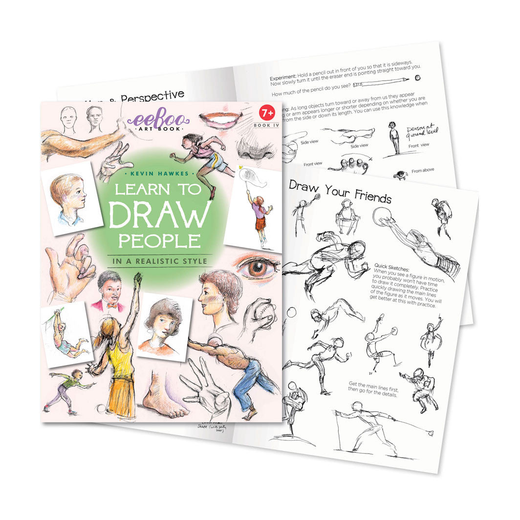 Artbook: Learn to Draw People - For Children Aged 7 and Up
