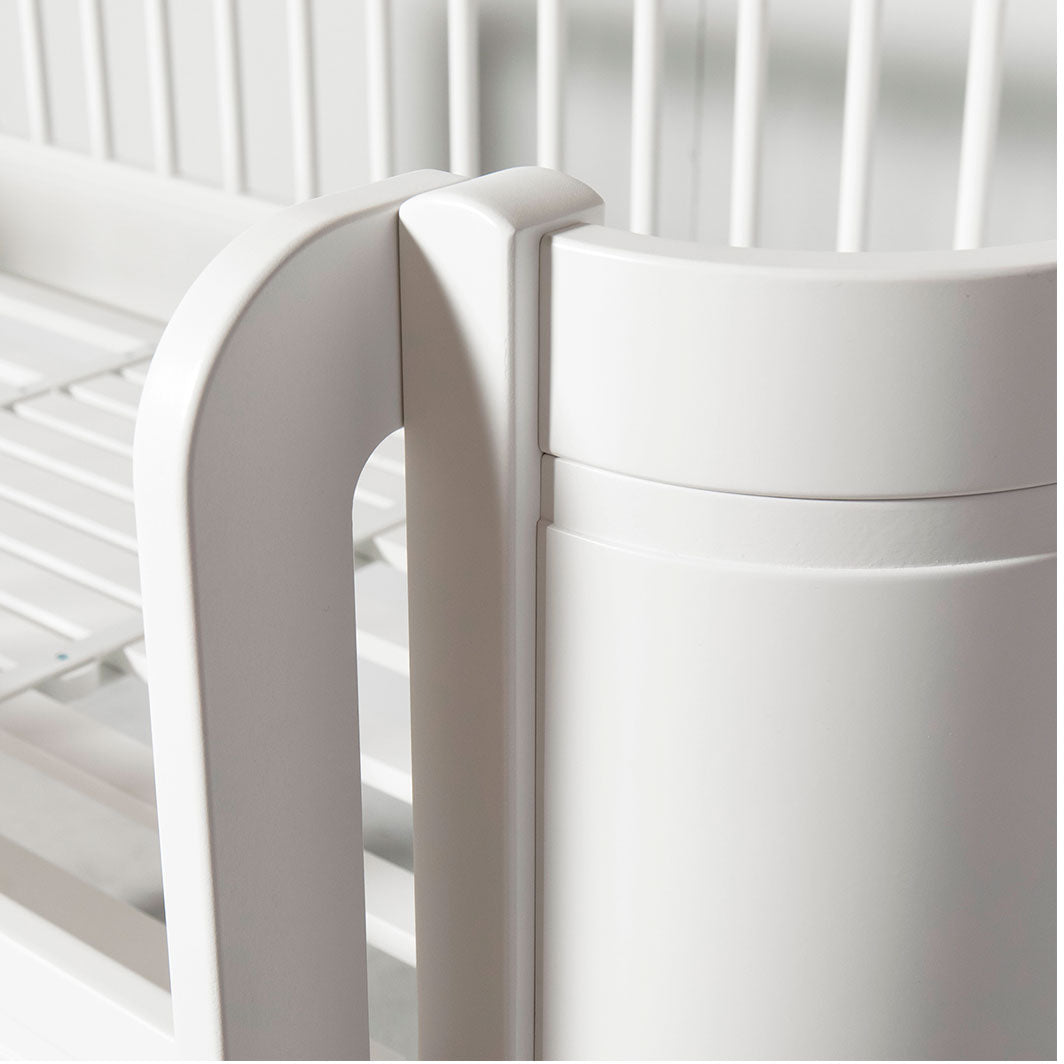 Oliver Furniture, Conversion Kit, from Wood Mini+ Crib Basic to Half-Height Bed - White
