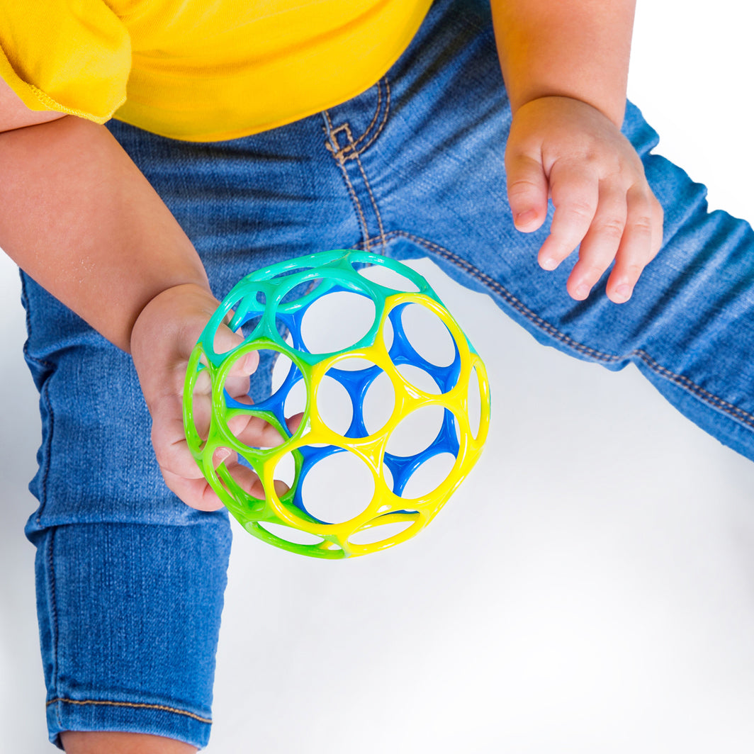Oball Classic, Motor Skills Ball - Blue/Green