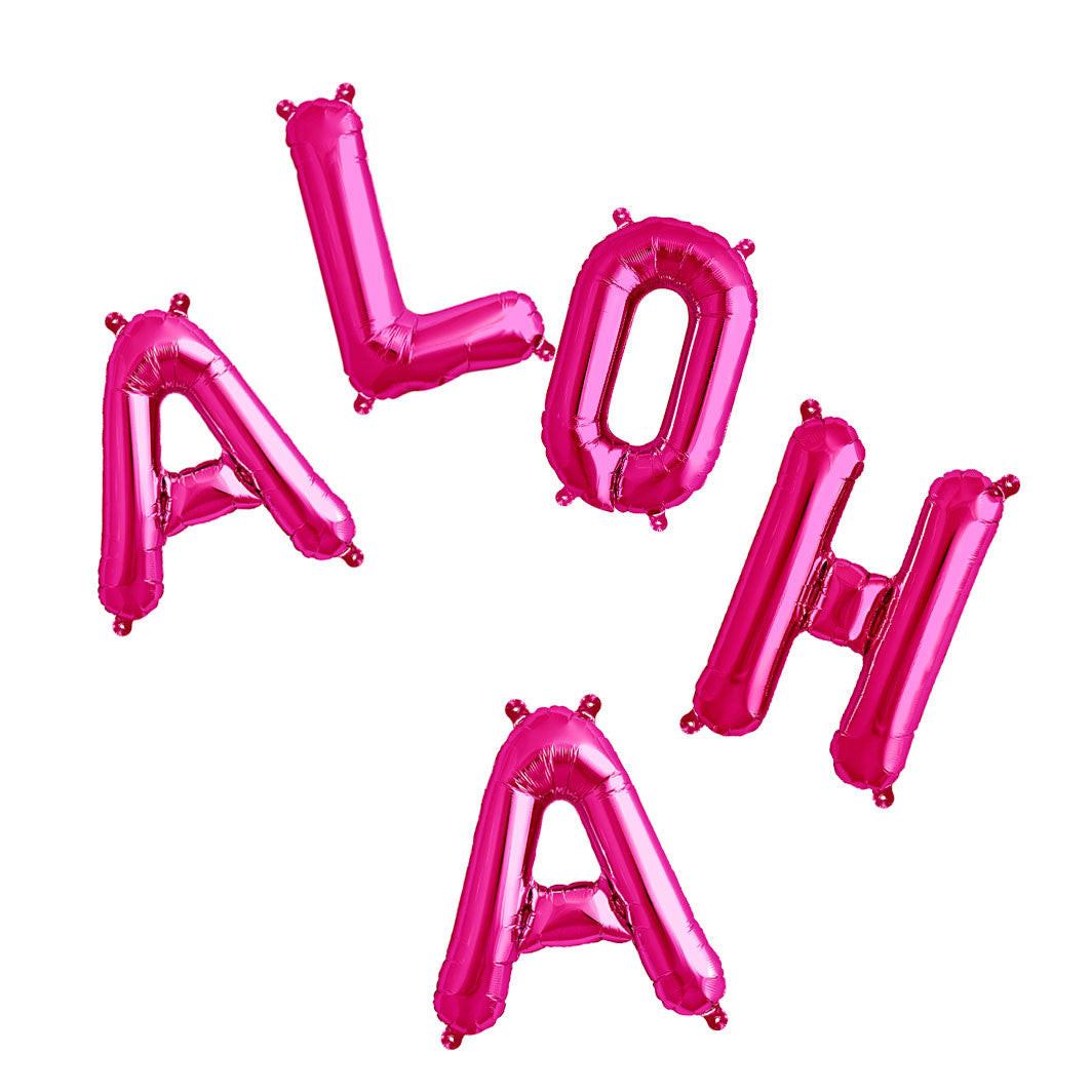 Northstar Balloons, Foil Balloon Pink Letter - Excluding Æ, Ø, Å
