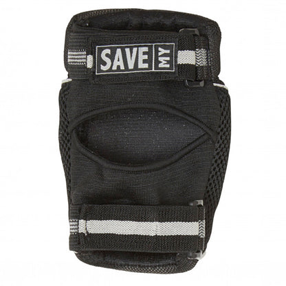 Save My Bones, Protective Gear for Roller Skating, Black - Sizes XS-L