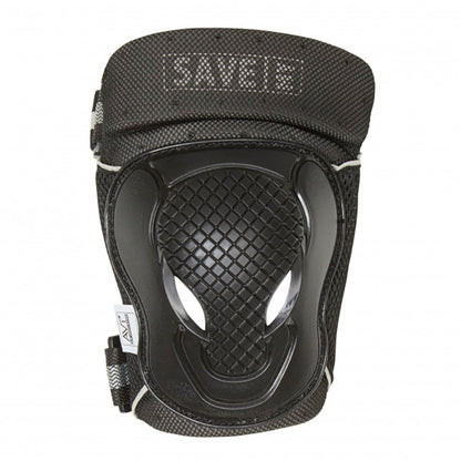 Save My Bones, Protective Gear for Roller Skating, Black - Sizes XS-L