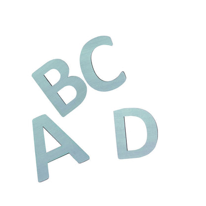 Wooden Letters, A - Å - Pastel Shades for Boys – Discontinued