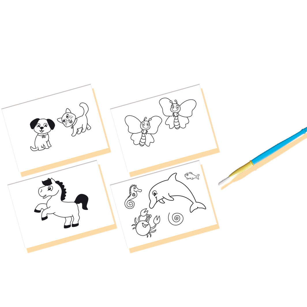 Malesæt m. vand fra SES Creative til de mindste - S14421