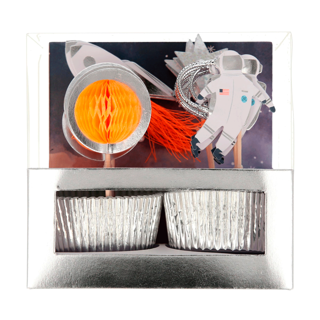 Meri Meri Cupcake Set, Space