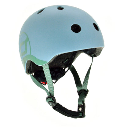 Scoot and Ride Bicycle Helmet, Steel - Multiple Sizes