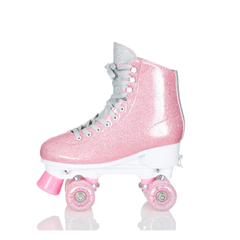 Supreme Rollers, Side-by-Side Roller Skates, Del Rey Pink – EU Sizes 31–42
