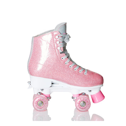Supreme Rollers, Side-by-Side Roller Skates, Del Rey Pink – EU Sizes 31–42