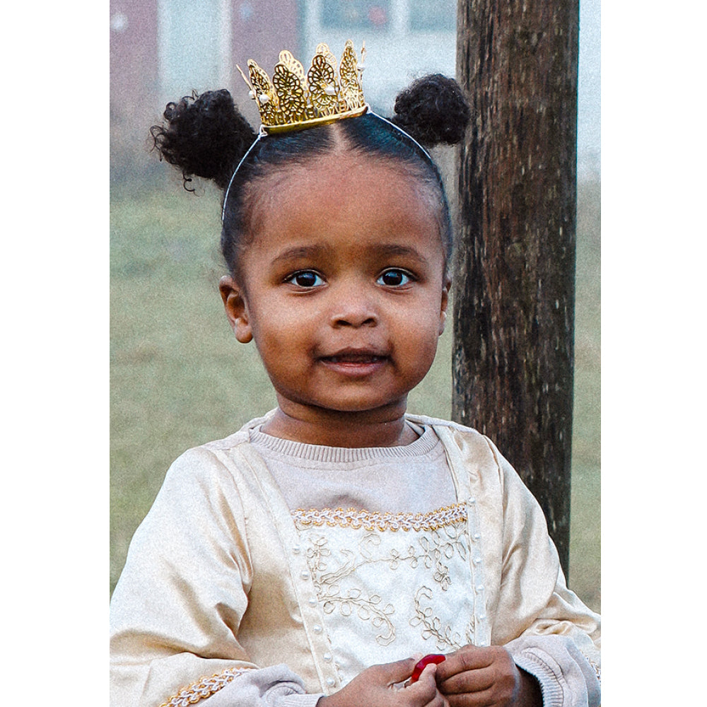 Den goda Fen, Princess Crown in Metal with Pearls
