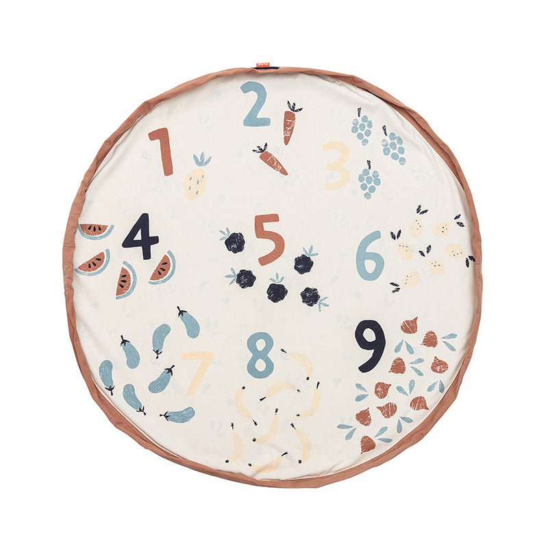 Play&amp;Go 2-in-1 Play Mat, Veggie Numbers