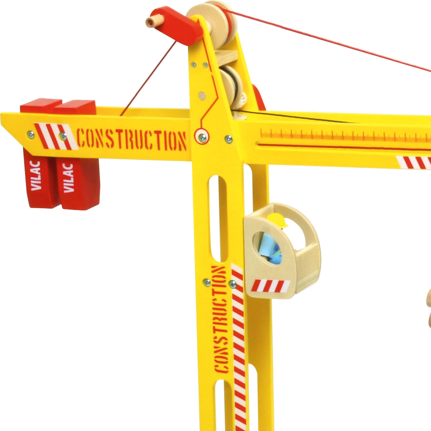 Vilac Large Wooden Crane - Grande Grue Crane
