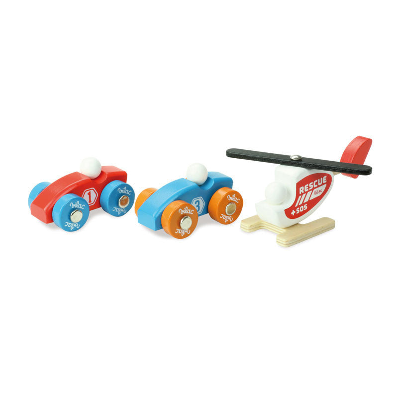 Vilac Wooden City Car Garage, Large