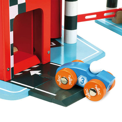 Vilac Wooden City Car Garage, Large