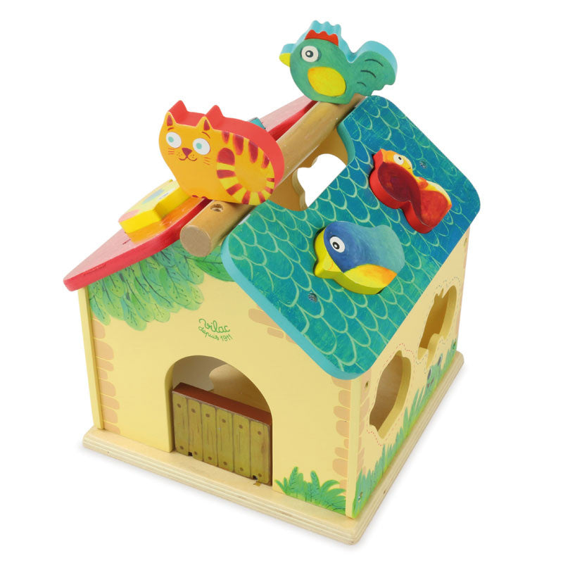 Vilac Shape Sorting Box, Farm