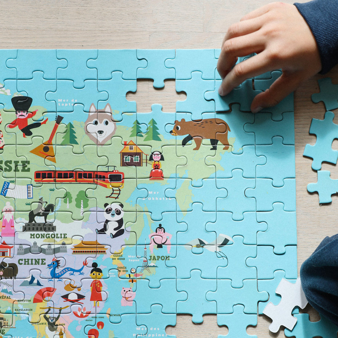 Vilac Puzzle, World - 500 Pieces