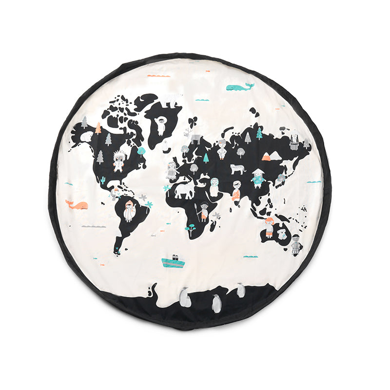 Play&amp;Go 2-in-1 Play Mat, Worldmap